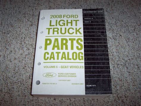 ford ranger parts catalog pdf